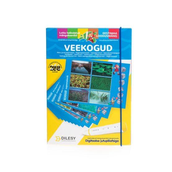 LOTTE LOODUSMÄNGU HELINDATUD MÄNGUKAARDID "VEEKOGUD"