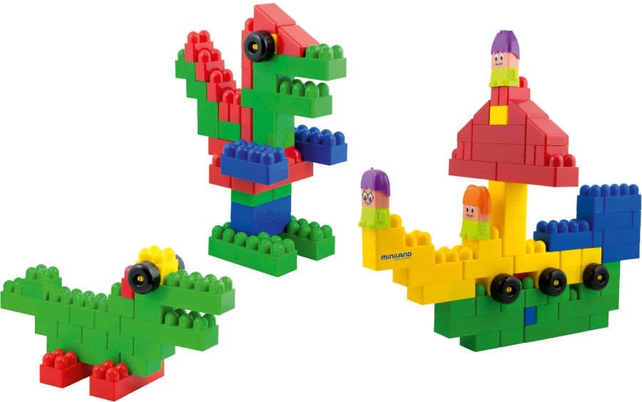 SUPER BLOCKS KLOTSID 96 TK PLASTIKUST KASTIS