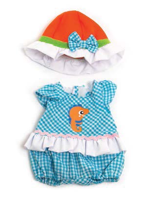 NUKURIIDED KERGE ROMPER MÜTSIGA KOMPLEKT 32 CM