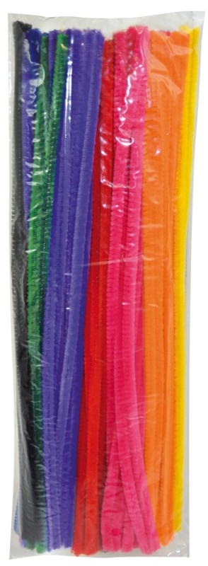 KARVATRAAT 100 TK, H 30CM Ø 6MM, ERINEVAD VÄRVID