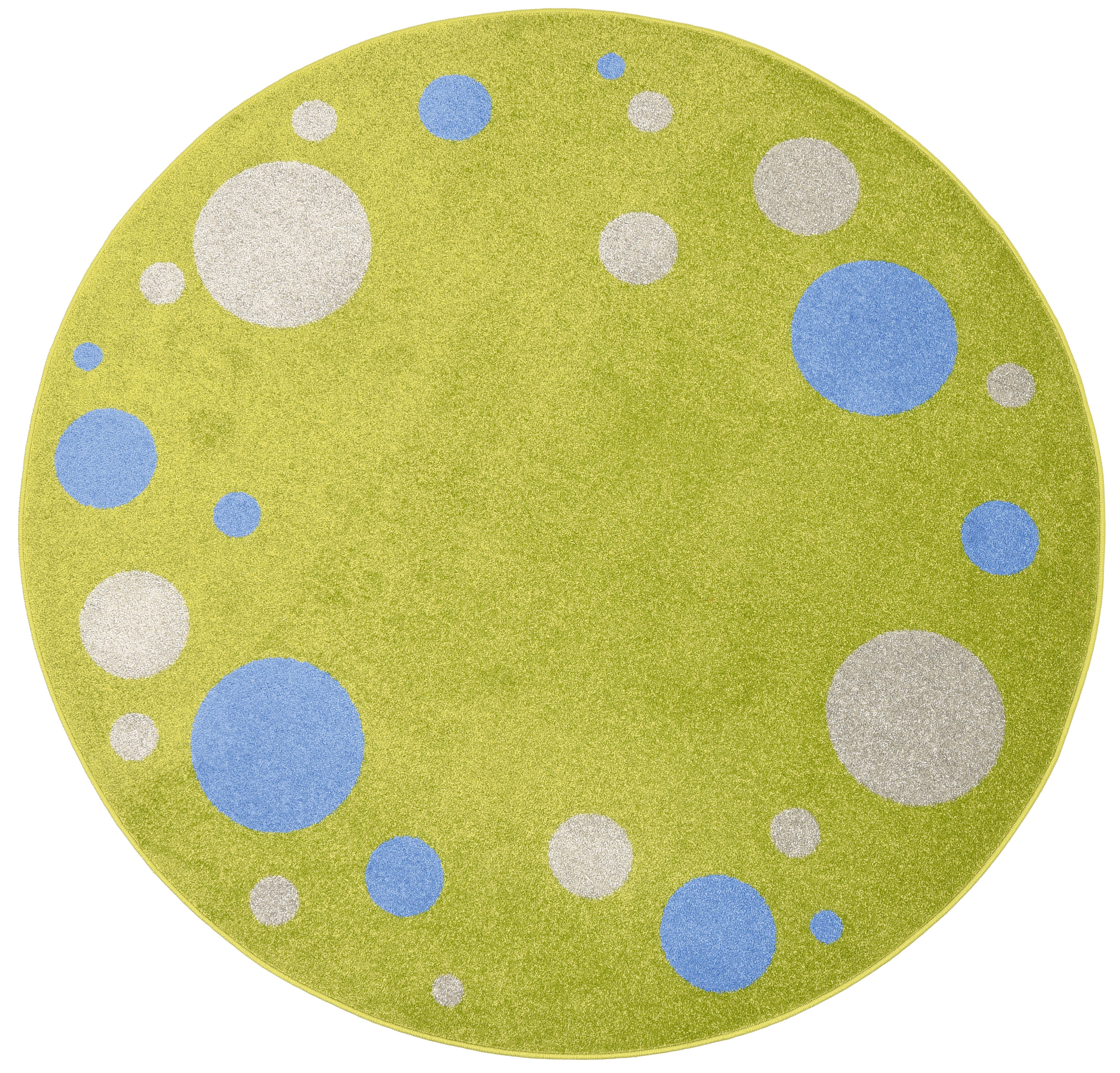 VAIP TÄPPIDEGA ROHELINE Ø 200 CM