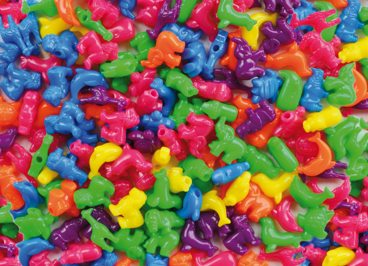 PLASTIKUST PÄRLID LOOMAD 250 TK