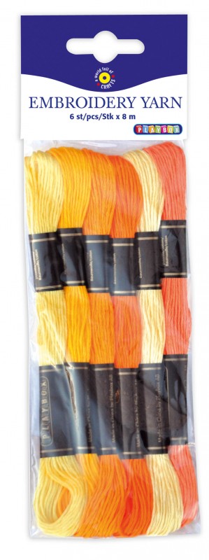 MULINEE KOLLANE JA ORANZ 6X8M