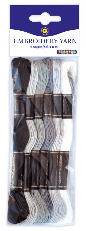 MULINEE MUST JA VALGE 6X8M