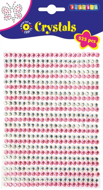 ISELIIMUVAD KRISTALLKIVID ROOSA JA HÕBE, 525 TK
