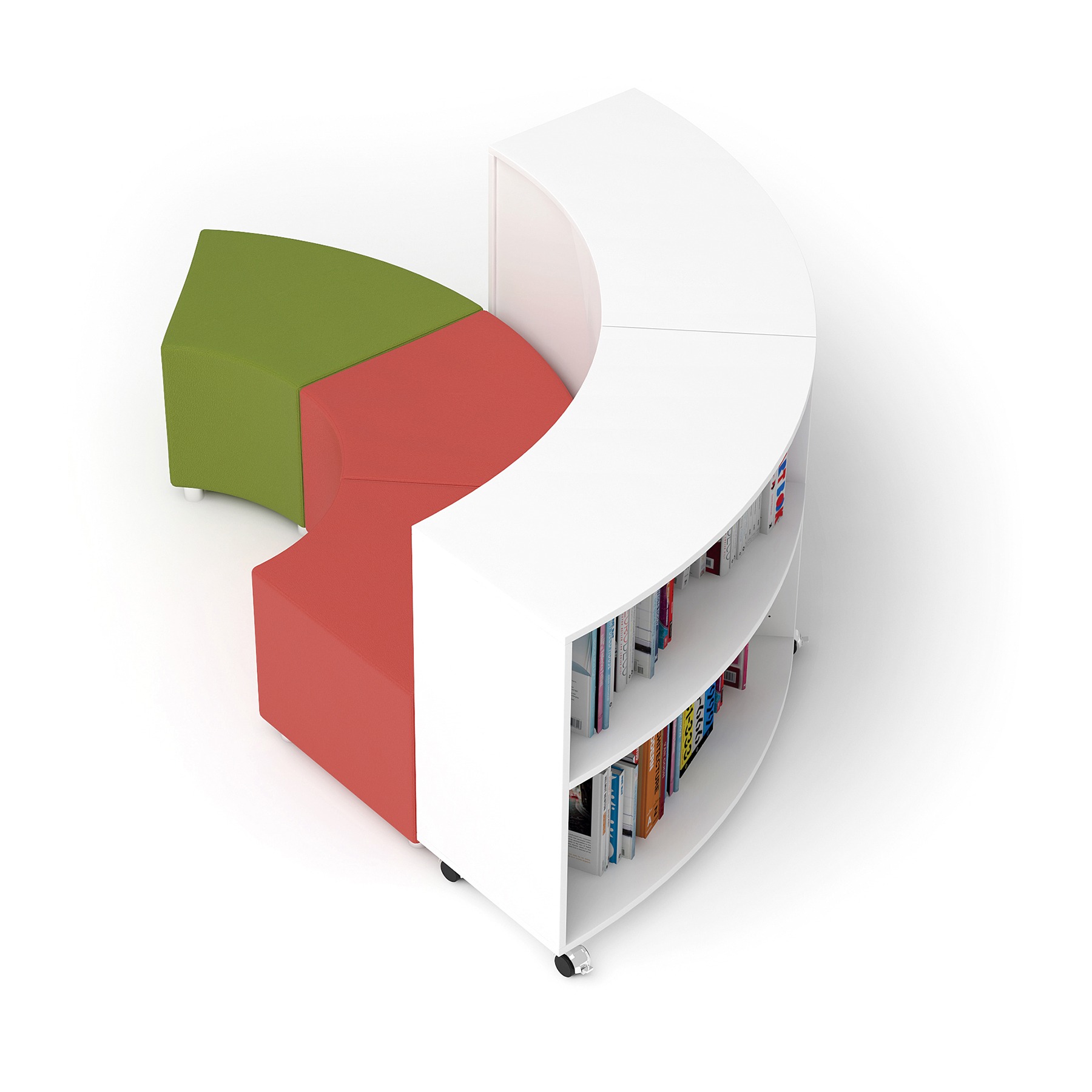 KAPP MARIE CURVE KAARJAS 2 RIIULIGA 110 x 45 x h 80 cm