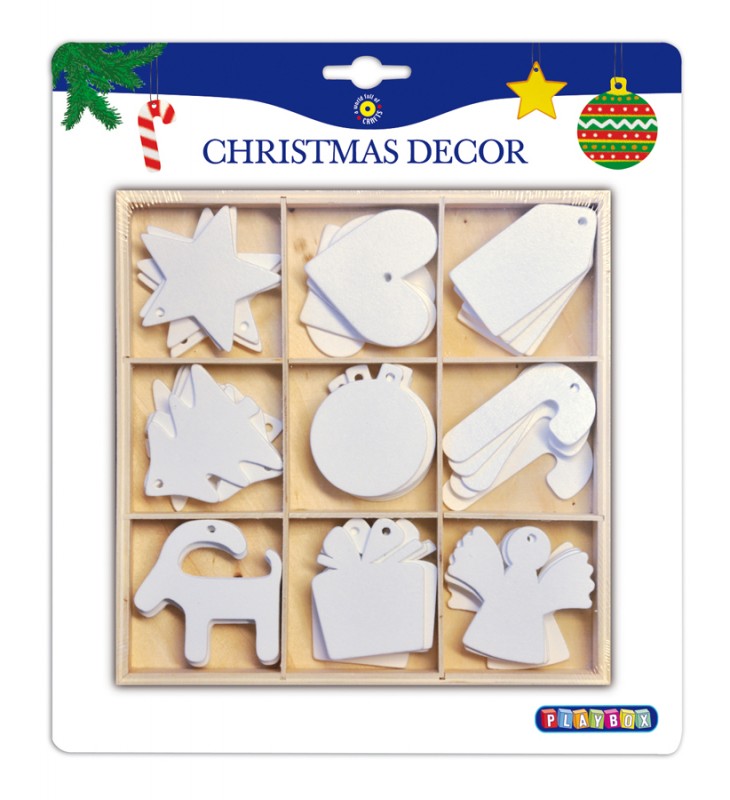 JÕULUDEKORATSIOONID 36 TK