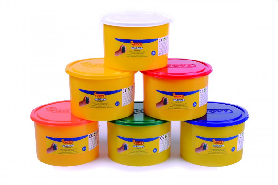 MODELLEERIMISMASS JOVI BLANDIVER ERITI PEHME 460 G X 6 VÄRVI