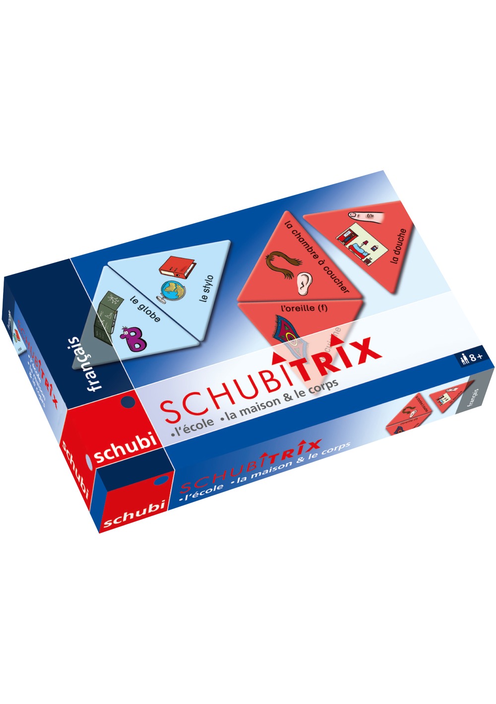 SCHUBITRIX ÕPPEMÄNG PRANTSUSE KEEL - KOOL, KEHA JA KODU
