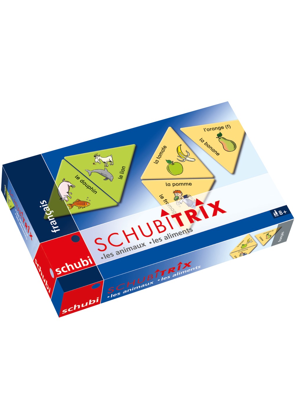 SCHUBITRIX ÕPPEMÄNG PRANTSUSE KEEL - LOOMAD JA TOIT