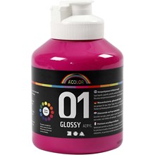 AKRÜÜLVÄRV A-COLOR LÄIKIV 500 ml ROOSA