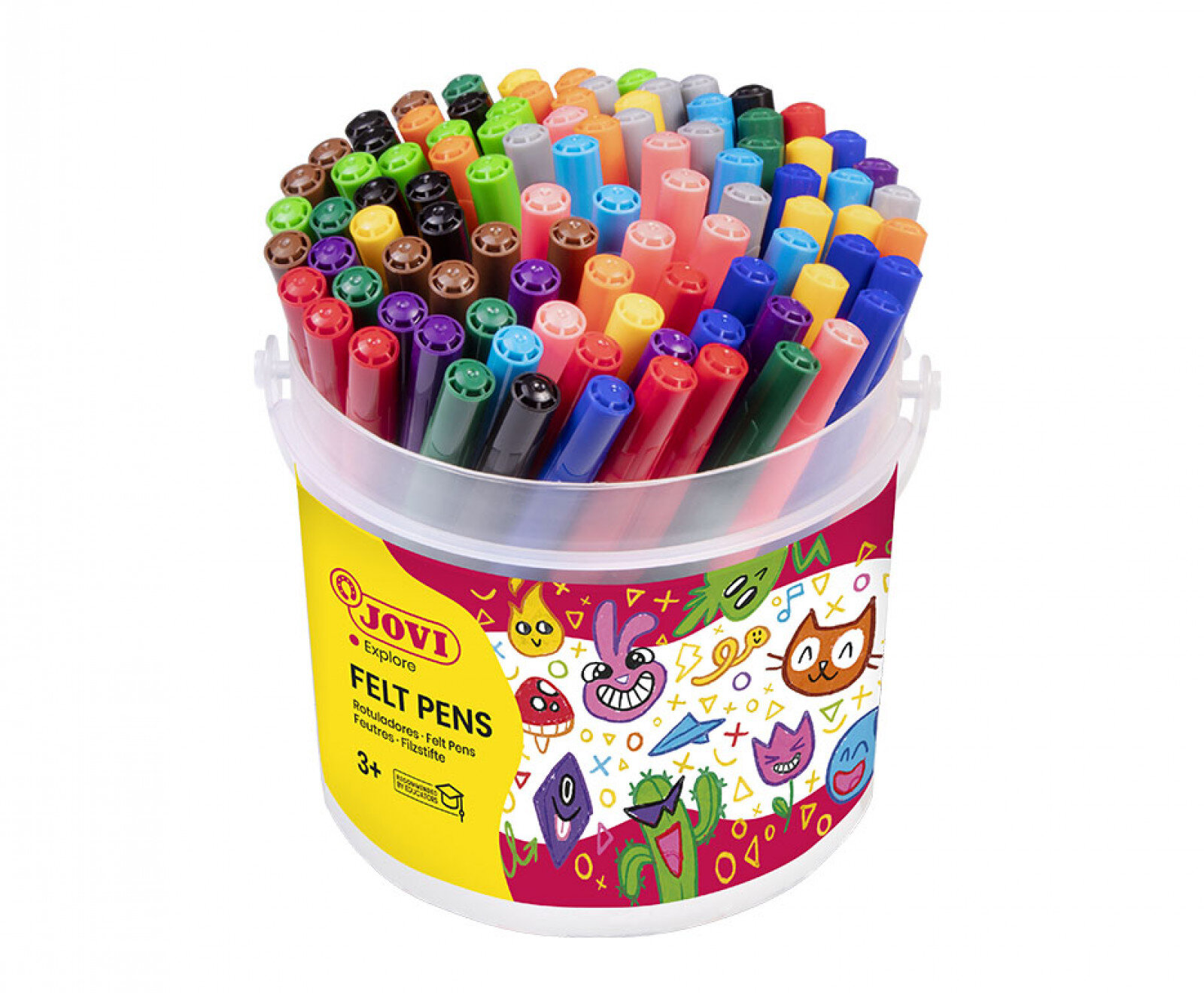 VILTPLIIATSID JOVI 8 x 12 VÄRVI = 96 tk HOIUTOPSIS kolmnurksed