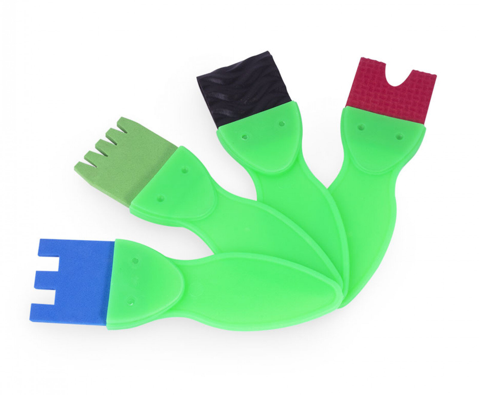 PINTSLID, MUSTRI EFEKTIGA KUMMIST OTSIKUD, 4 erinevat