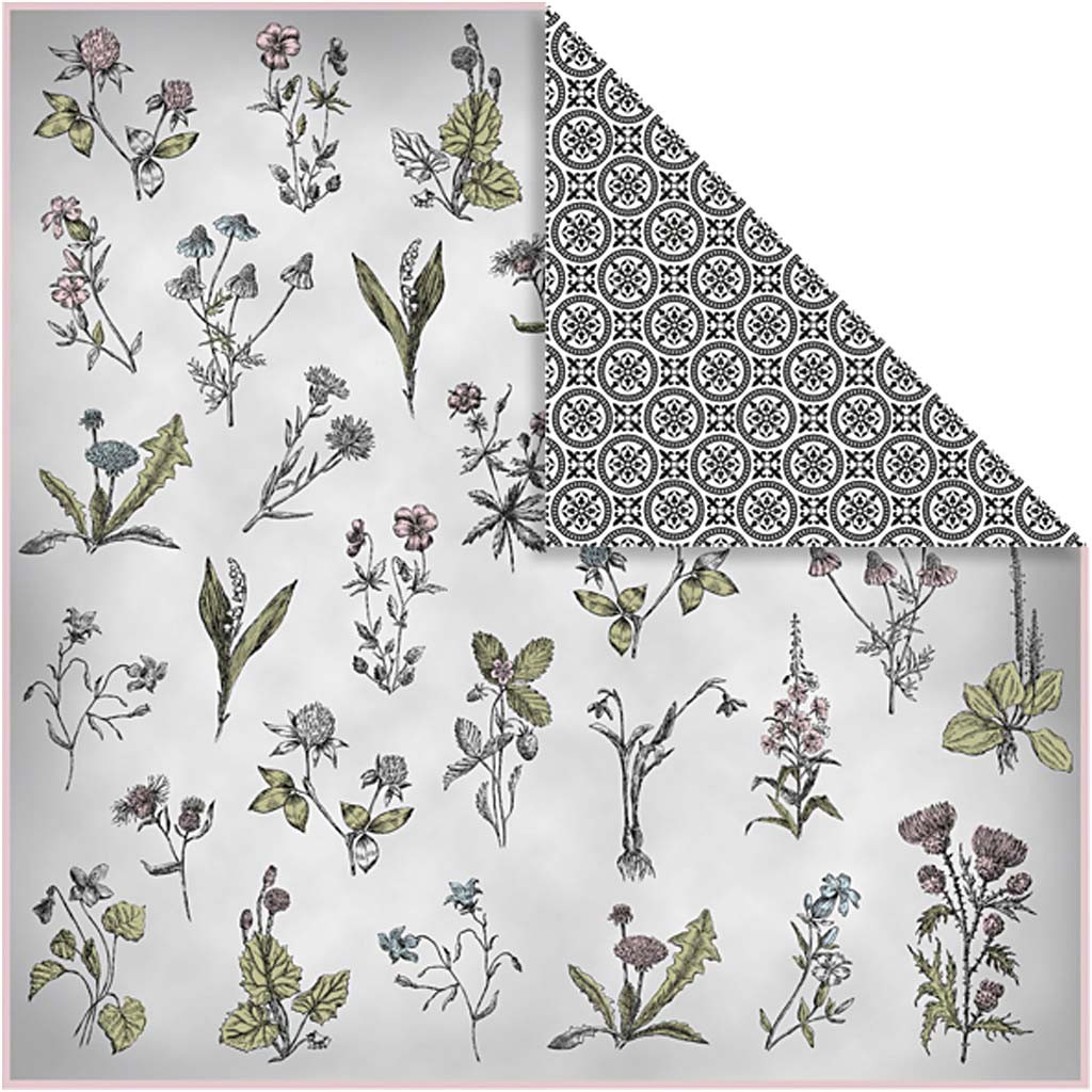 DISAINPABER PARIS 5 LEHTE 30,5x30,5 cm, 120 G