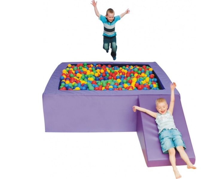 PALLIMERI - PALLIBASSEIN 160x160x 60(h) cm