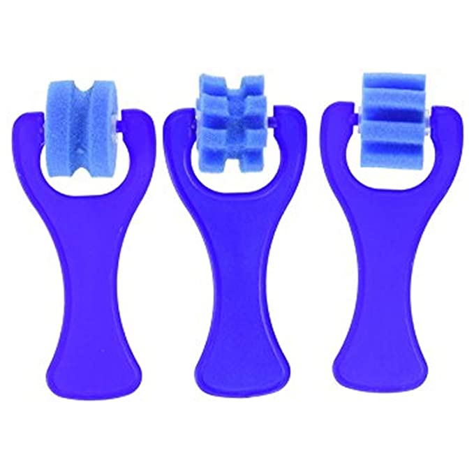 KÄEPIDEMEGA MUSTRIRULLID SVAMMIST 3 TK