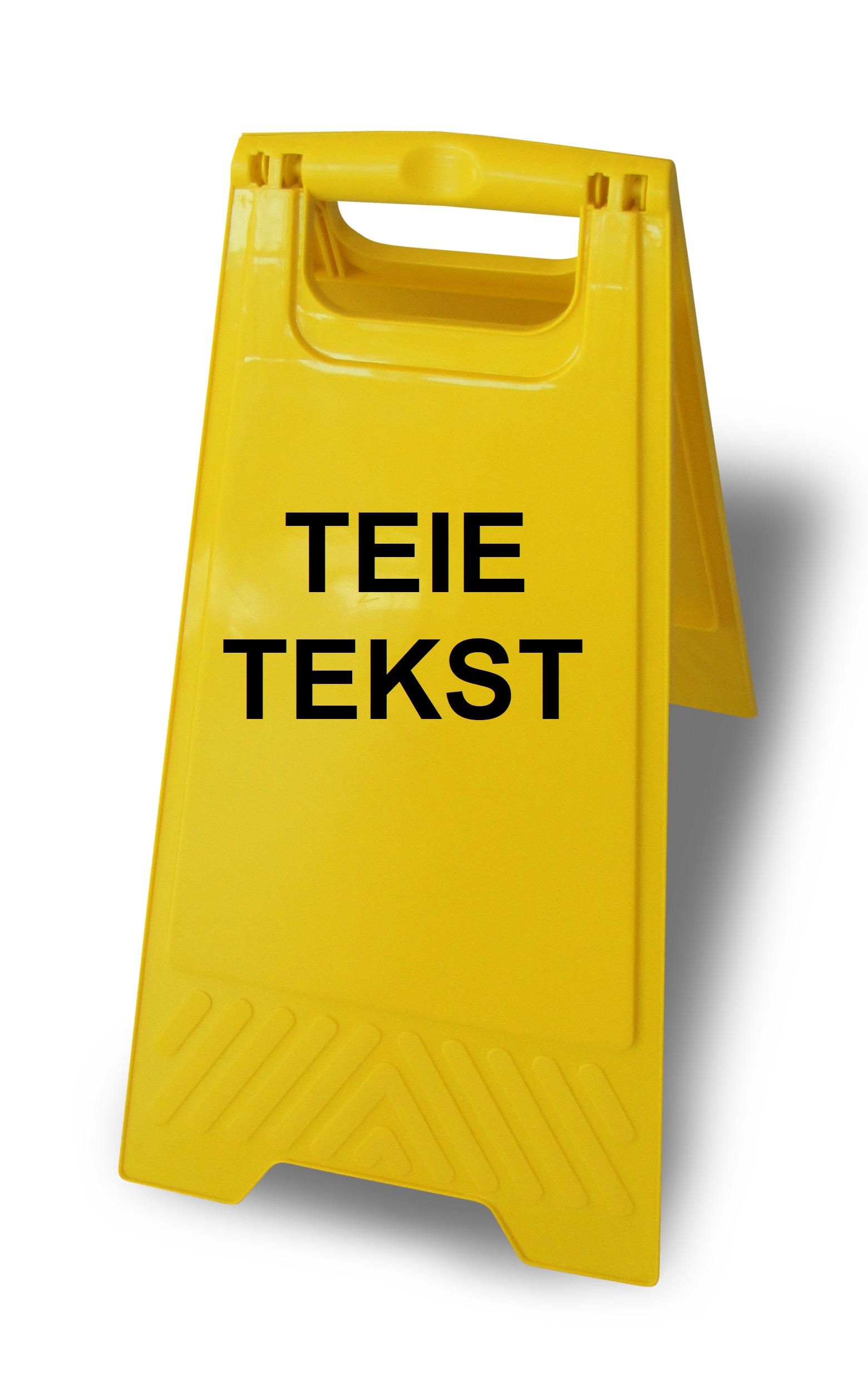 HOIATUSMÄRK (KOLLANE) TEIE HOIATUSTEKSTIGA