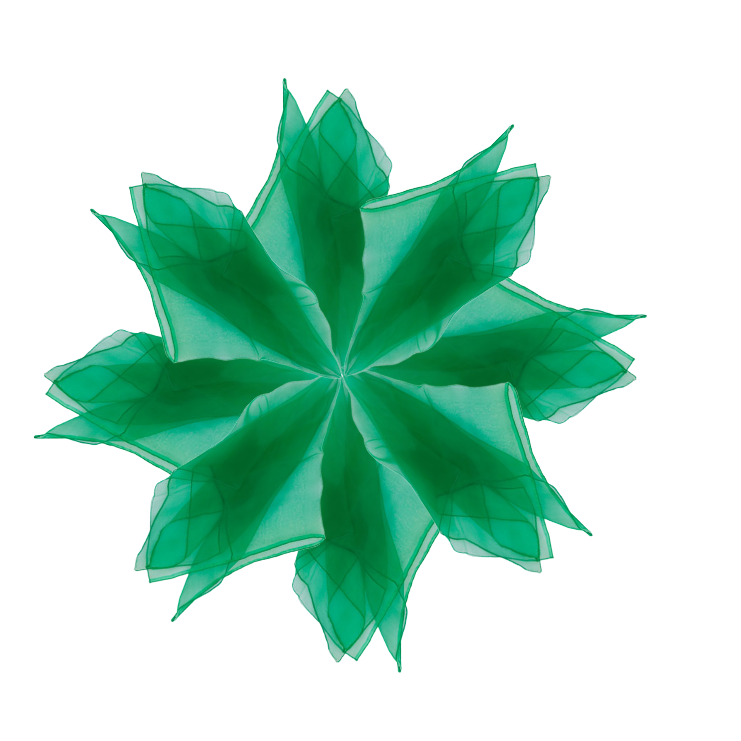 ŽONGLEERIMISSALLID ROHELINE  10 TK 40 X 40 CM