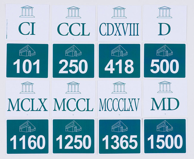 ROOMA NUMBRID 100 - 2100