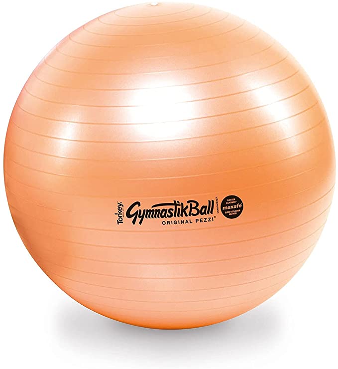 VÕIMLEMISPALL 65CM ORANŽ- ERGONOOMILINE MAXAFE-PUMP KOTIS