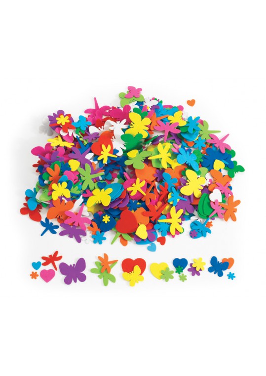 VAHTPLASTIST LILLED, SÜDAMED, KIILID, 500 TK