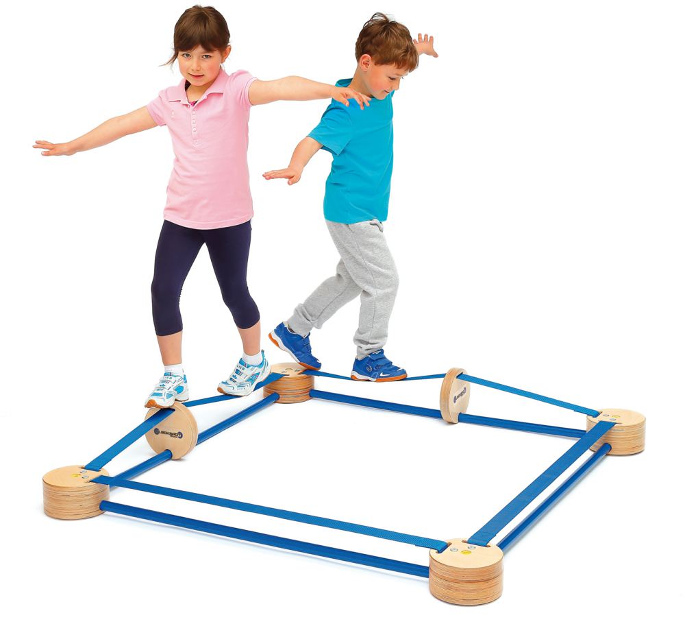 TASAKAALULIIN SLACKSPOT NELJAKANDILINE, KÕRGUSVAHEDEGA