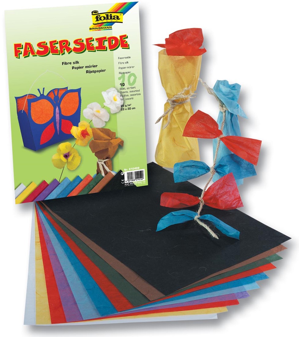 SIIDIPABER KIULINE 23x33/25g/10 VÄRVI