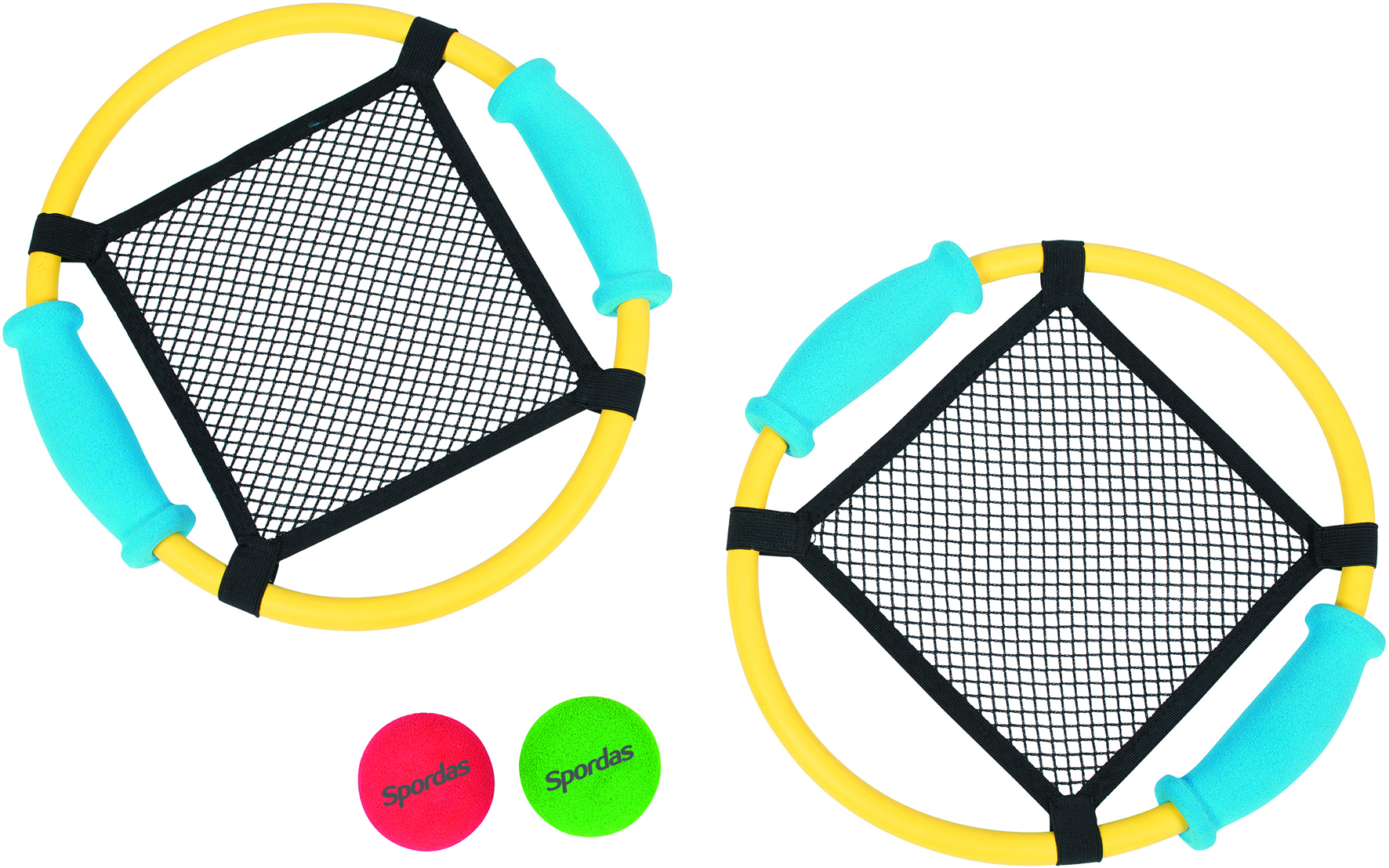 KAHEKÄE REKETID 6TK + 6 PALLI