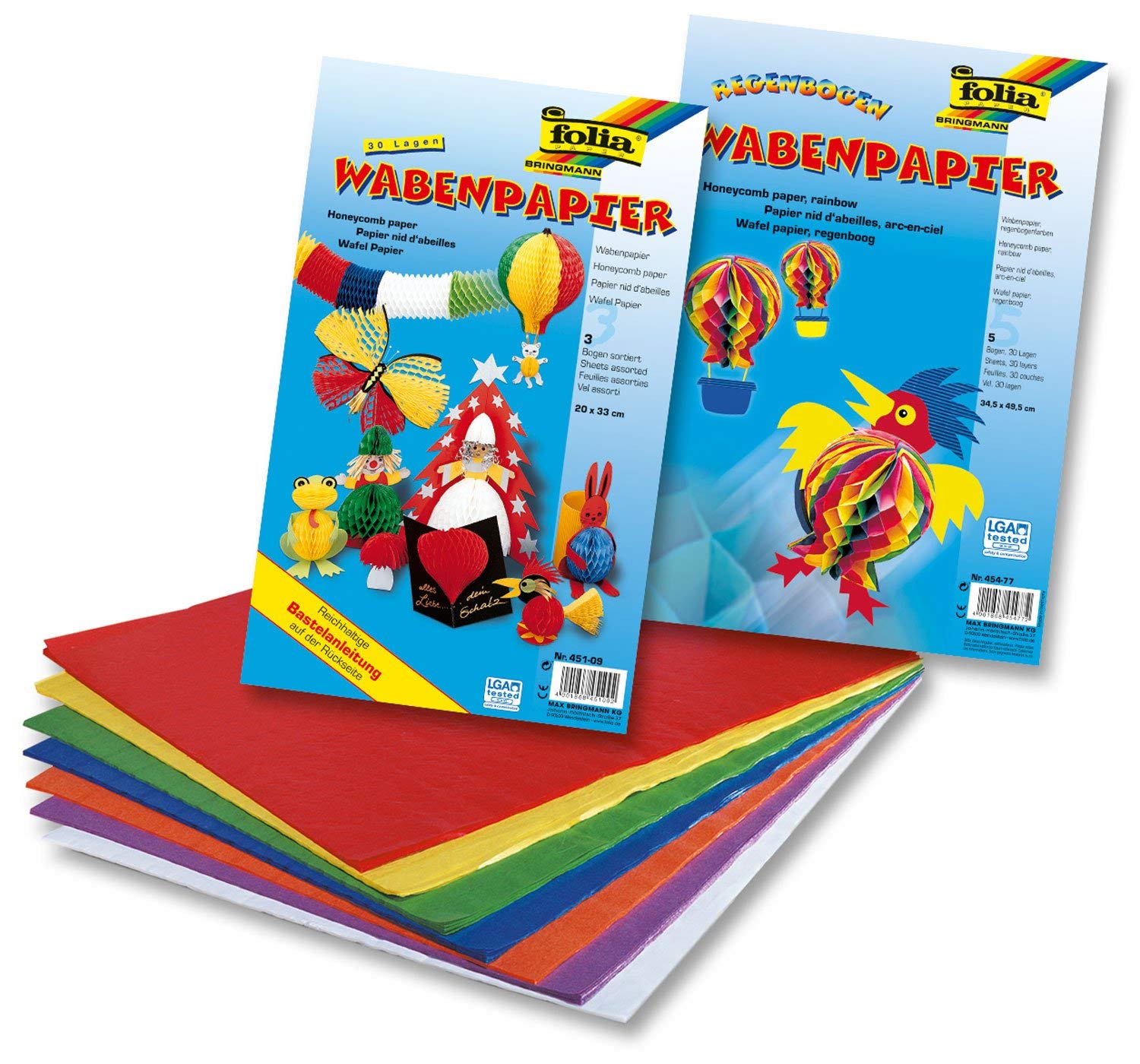 KÄRGPABER 20x33cm värviline 42-kihti 3L