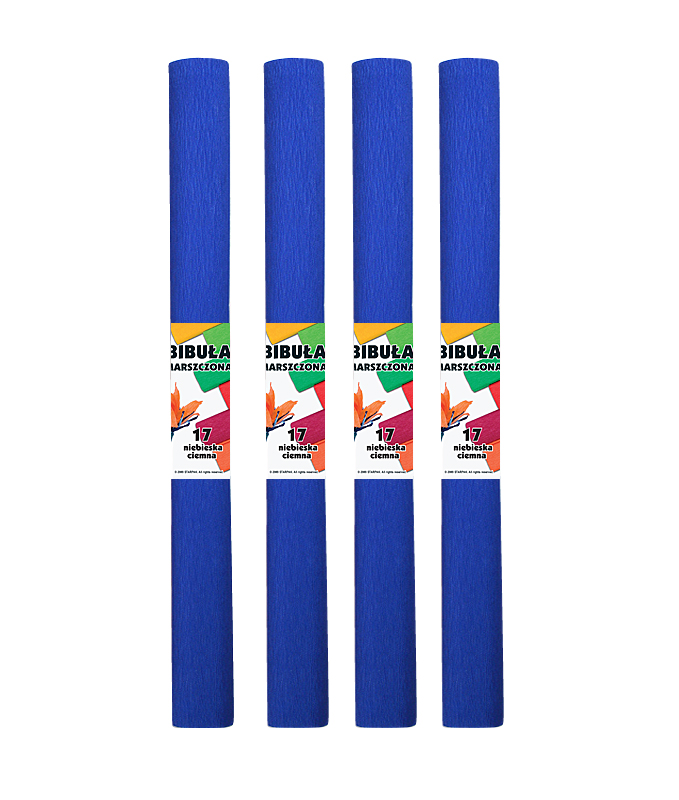 KREPP-PABER 50X200CM TUMESININE