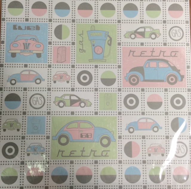 DISAINPABER BREMEN 5 LK 120 G 30,5 X 30,5 CM KAHEPOOLNE