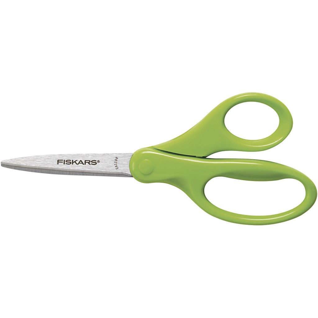 FISKARS KOOLIKÄÄRID L: 18 cm, ERI VÄRVI, 1TK