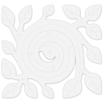 KARUSSELL LOODUS, pakis 24TK, 30,5x33cm