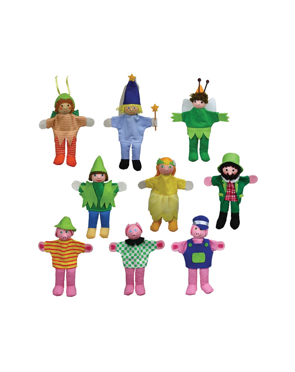 NÄPUNUKKUDE KOMPLEKT 9 TK