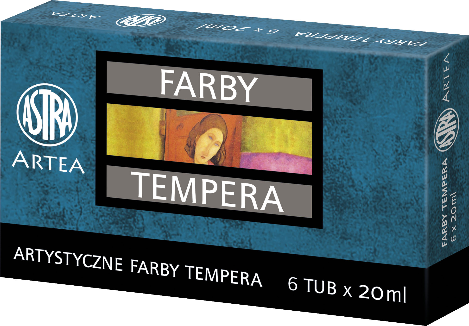 TEMPERAVÄRVID 6 VÄRVI X 20 ML