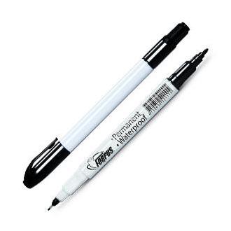 PERMANENTNE KAHEPOOLNE CD/DVD MARKER, 0,6mm ja 1mm