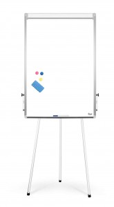 MARKERI- JA PABERITAHVEL VALGE KOLMJALAL 70 X 100 CM