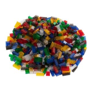 LEGO ANALOOG - Q-BRICKS LÄBIPAISTEV KLASSI KOMPLEKT 1000 TK PLASTKOTIS