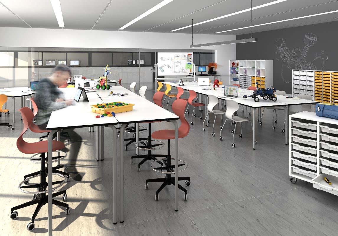 Ruumisäästlikud lahendused õppevahendite hoiustamiseks